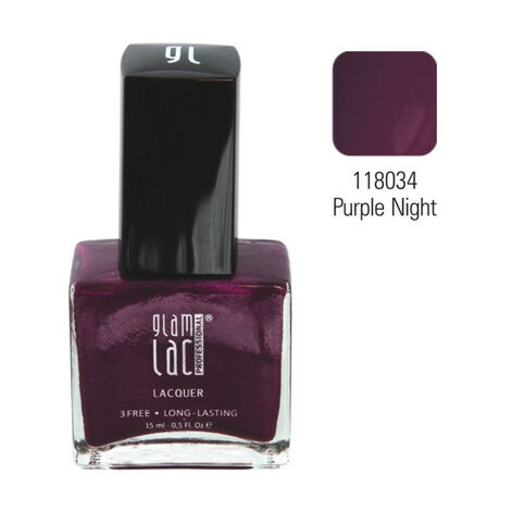 GlamLac Professional Gel Effect Nail Lacquer, Pearly